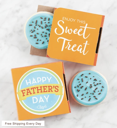 gifts for dads from daughters cheryl's cookies