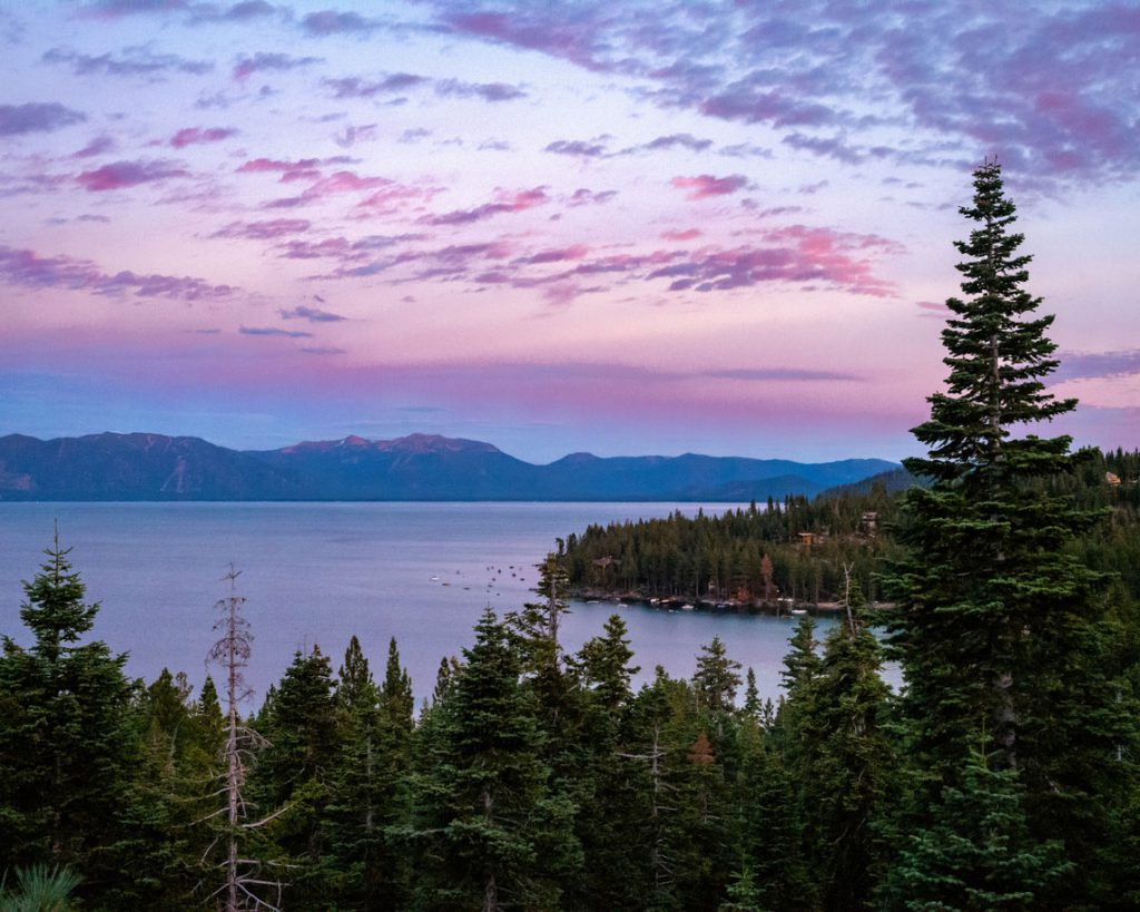 Anniversary Travel Ideas - Lake Tahoe